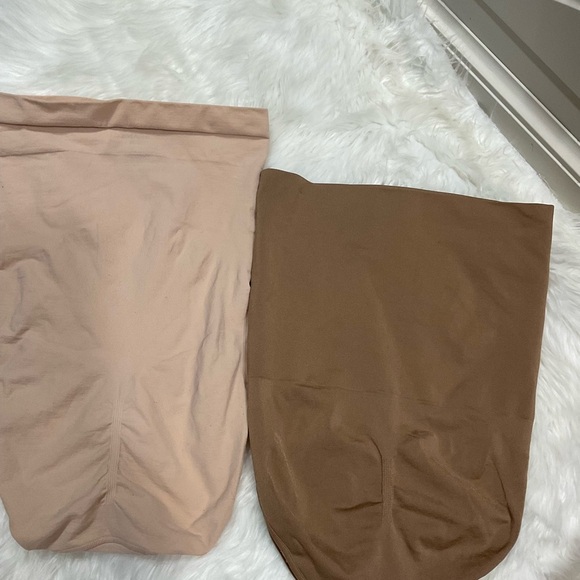 Set of 2 SPANX High-Waisted Shapewear in Nude and Brown - Picture 5 of 6